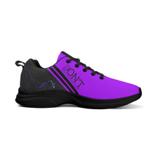 Load image into Gallery viewer, Striker 25s Black Logo &amp; Purple Adult EVA Mesh Walking Running Shoes

