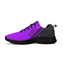Load image into Gallery viewer, Striker 25s Black Logo &amp; Purple Adult EVA Mesh Walking Running Shoes
