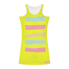 Load image into Gallery viewer, 25 SX Multi Color &amp; Pink Logo  Womens Summer Dresses Sexy Wrap Hip Mini Slim Fitted Dress
