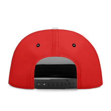 Load image into Gallery viewer, UX White Logo Red &amp; White Snapbacks
