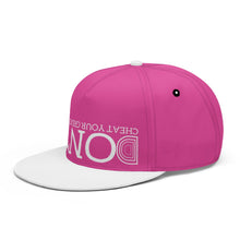 Load image into Gallery viewer, UX White Logo Pink &amp; White Snapbacks
