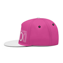 Load image into Gallery viewer, UX White Logo Pink &amp; White Snapbacks
