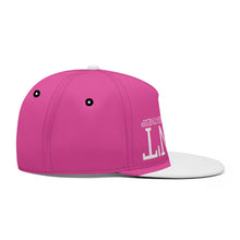 Load image into Gallery viewer, UX White Logo Pink &amp; White Snapbacks
