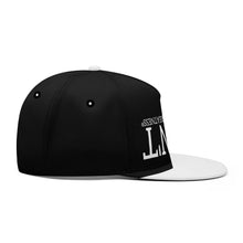 Load image into Gallery viewer, UX White Logo Black &amp; White Snapbacks
