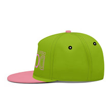 Load image into Gallery viewer, UX Pink Logo Pink  &amp; Green  Snapbacks

