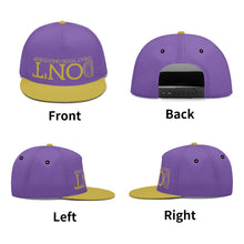 Load image into Gallery viewer, UX Gold Logo Purple &amp; Gold Snapbacks
