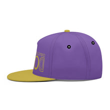 Load image into Gallery viewer, UX Gold Logo Purple &amp; Gold Snapbacks
