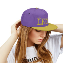 Load image into Gallery viewer, UX Gold Logo Purple &amp; Gold Snapbacks
