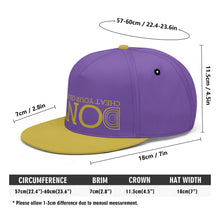 Load image into Gallery viewer, UX Gold Logo Purple &amp; Gold Snapbacks
