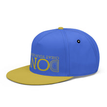 Load image into Gallery viewer, UX Gold Logo Blue &amp; Gold Snapbacks
