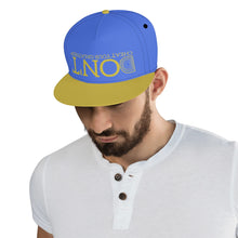 Load image into Gallery viewer, UX Gold Logo Blue &amp; Gold Snapbacks
