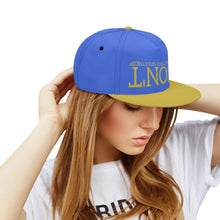 Load image into Gallery viewer, UX Gold Logo Blue &amp; Gold Snapbacks
