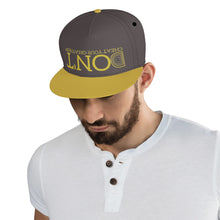 Load image into Gallery viewer, UX Gold Logo Charcoal Brown &amp; Gold Snapbacks
