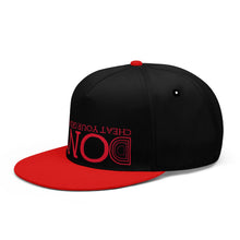 Load image into Gallery viewer, UX Red Logo Black &amp; Red Snapbacks
