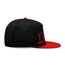 Load image into Gallery viewer, UX Red Logo Black &amp; Red Snapbacks
