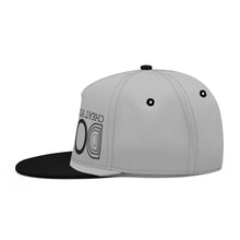 Load image into Gallery viewer, UX Black Logo Silver &amp; Black Snapbacks
