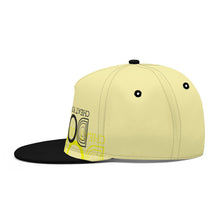 Load image into Gallery viewer, UX Black Logo Yellow &amp; Black Snapbacks
