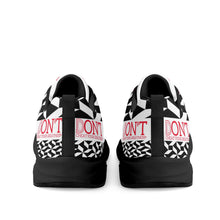 Load image into Gallery viewer, UX Red Logo, Black, Red Strips &amp; White Adult EVA Mesh Walking Running Shoes
