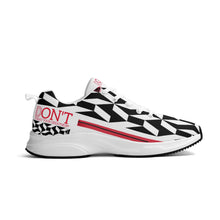 Load image into Gallery viewer, UX Red Logo, Black, Red Strips &amp; White Adult EVA Mesh Walking Running Shoes
