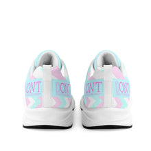 Load image into Gallery viewer, UX Pink Logo, Light Blue , Pink Strips &amp; Light Blue Adult EVA Mesh Walking Running Shoes
