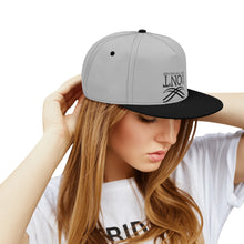 Load image into Gallery viewer, UXL Black Logo &amp; Gray Snapbacks
