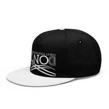 Load image into Gallery viewer, UX White Logo Black &amp; White Snapbacks
