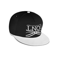 Load image into Gallery viewer, UX White Logo Black &amp; White Snapbacks
