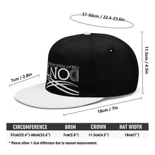 Load image into Gallery viewer, UX White Logo Black &amp; White Snapbacks
