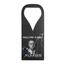 Load image into Gallery viewer, Ancestors Black, Male, White Logo, Lightning &amp; PU Leather Wine Bag Party Accessories with Handle
