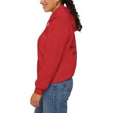 Load image into Gallery viewer, DCYG Black Red Bottoms Heavy Blend™ Hooded Sweatshirt
