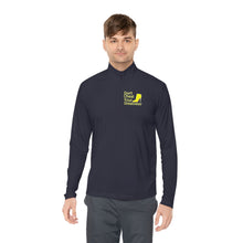 Load image into Gallery viewer, DCYG Yellow Red Bottoms Unisex Quarter-Zip Pullover
