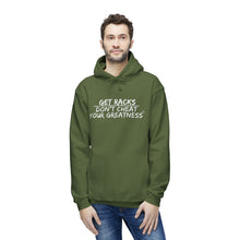 Load image into Gallery viewer, Get Racks Unisex Hooded Sweatshirt, Made in US
