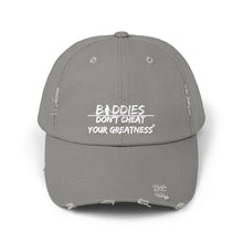 Load image into Gallery viewer, DCYG FX White Logo Distressed Cap
