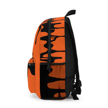 Load image into Gallery viewer, DCYG DRIP 24 Black logo &amp; Orange Backpack
