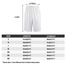 Load image into Gallery viewer, DCYG Mens Bblack &amp; White Mesh Basketball Shorts &amp; Running Short Pants
