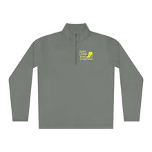 Load image into Gallery viewer, DCYG Yellow Red Bottoms Unisex Quarter-Zip Pullover
