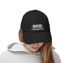 Load image into Gallery viewer, DCYG FX White Logo Distressed Cap
