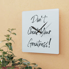 Load image into Gallery viewer, Acrylic Wall Clock
