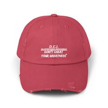 Load image into Gallery viewer, Unisex DEI Distressed Cap
