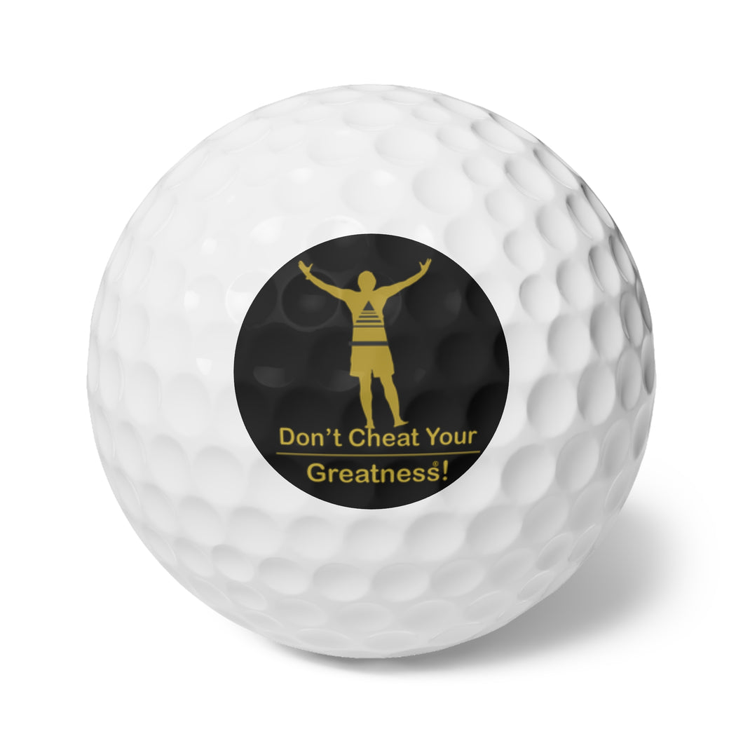D9 Collection Golf Balls, 6pcs