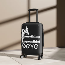 Load image into Gallery viewer, DCYG DEI 24BW White Logo &amp; Black Suitcase
