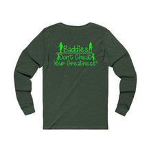 Load image into Gallery viewer, DCYG 24SX  Baddies Green logo Unisex Jersey Long Sleeve Tee
