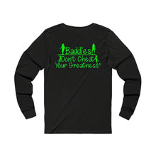 Load image into Gallery viewer, DCYG 24SX  Baddies Green logo Unisex Jersey Long Sleeve Tee
