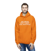 Load image into Gallery viewer, Get Racks Unisex Hooded Sweatshirt, Made in US
