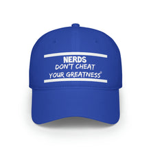 Load image into Gallery viewer, DCYG NERDS White Logo Baseball Cap

