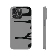 Load image into Gallery viewer, DRIP Black &amp;  Grey Slim Phone Cases
