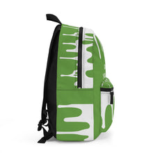 Load image into Gallery viewer, DCYG DRIP 24 White logo &amp;  Green Backpack

