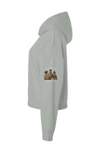 Load image into Gallery viewer, Ancestors+ Latino Family White Logo hip height hoodie

