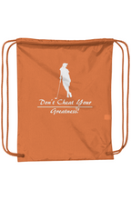 Load image into Gallery viewer, Female Golfer , White Logo &amp; Drawstring Packs lwith DUROcord
