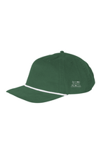 Load image into Gallery viewer, Ancestors Irish White Logo &amp; Green Class Cord Rope Cap

